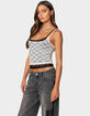 EDIKTED Wynnie Layered Lace Tank Top image number 4