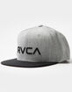 RVCA Twill  Boys Snapback Hat image number 1
