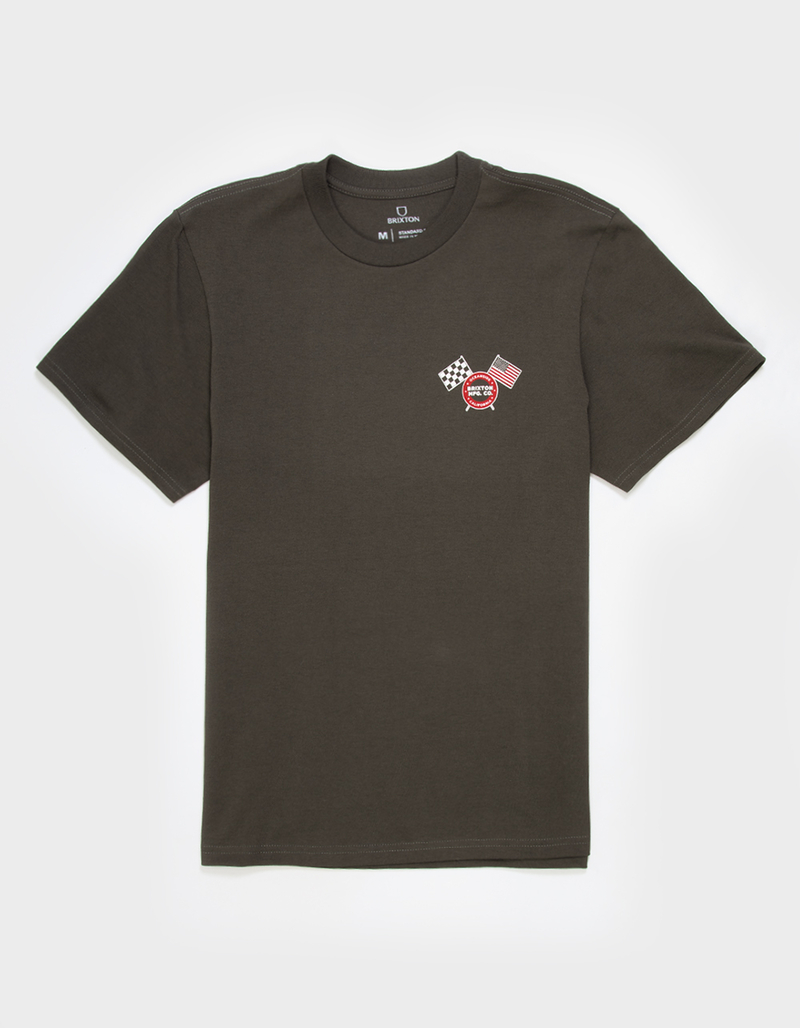 BRIXTON Flags Mens Tee image number 2