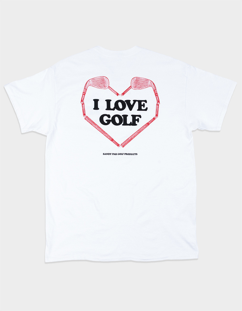 SANDY PAR I Love Golf Mens Tee image number 0