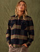 BRIXTON Bowery Mens Flannel Shirt image number 7
