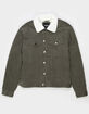 RSQ Mens Corduroy Sherpa Trucker Jacket image number 2