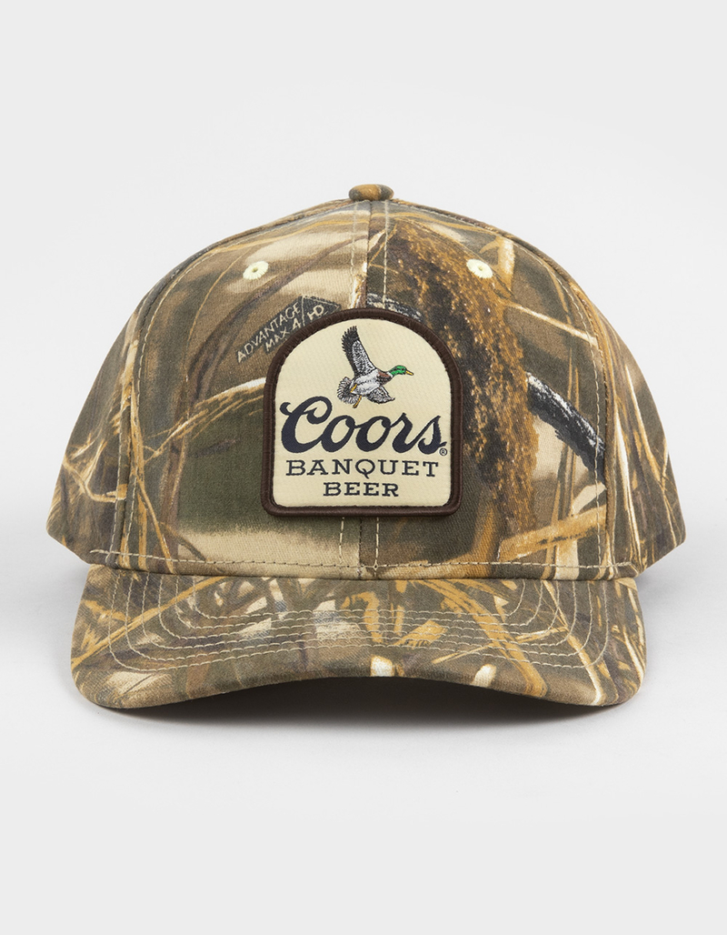 COORS Camo Snapback Hat image number 1