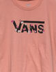 VANS V Floral Girls Tee image number 2
