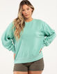 THE NORTH FACE Garment Dye Womens Crewneck Sweatshirt image number 1