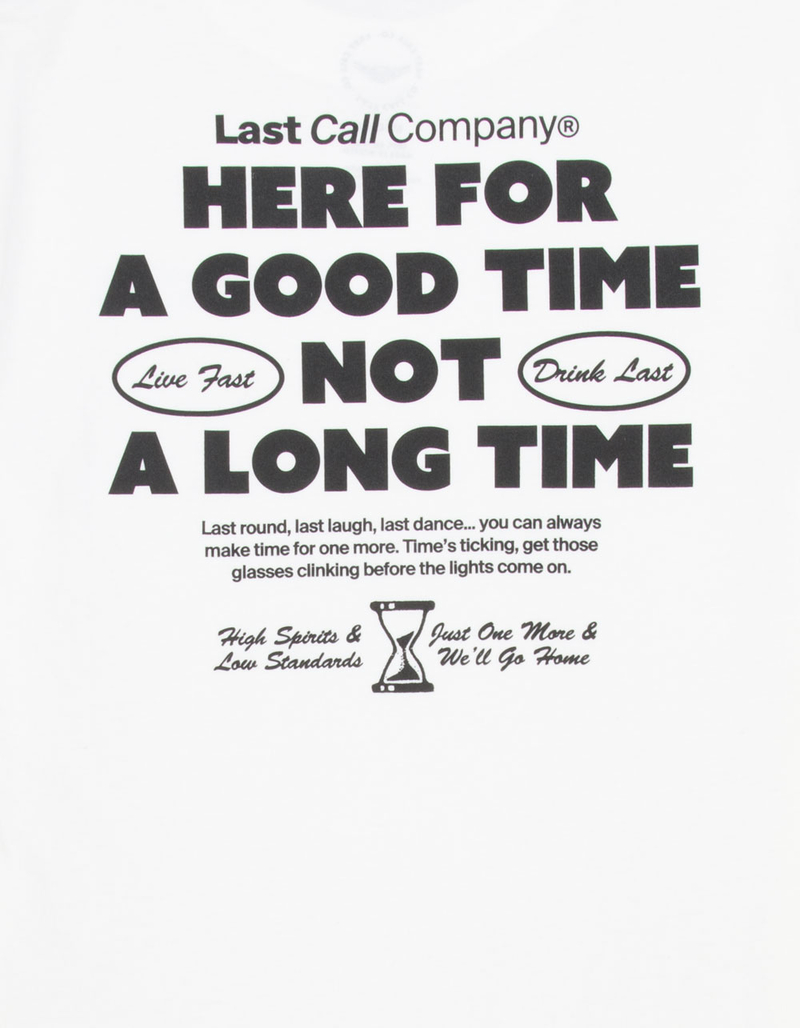 LAST CALL CO. Long Time Mens Tee image number 2