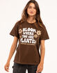 FULL TILT Bloom Where Planted Womens Oversized Tee image number 1