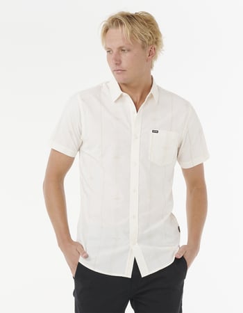RIP CURL Fun Times Aerotech Mens Short Sleeve Shirt RIP CURL Fun Times Aerotech Mens Short Sleeve Shirt Primary Image