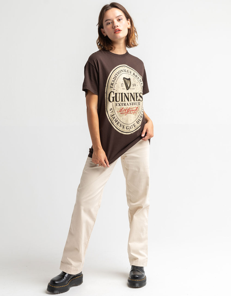 BREW CITY Guinness Womens Oversize Tee image number 3