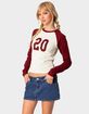 EDIKTED Feeling 20 Long Sleeve Tee image number 1