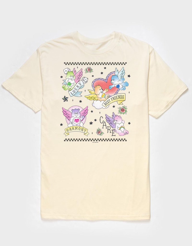 CARE BEARS Tattoo Flash Sheet Unisex Tee image number 0
