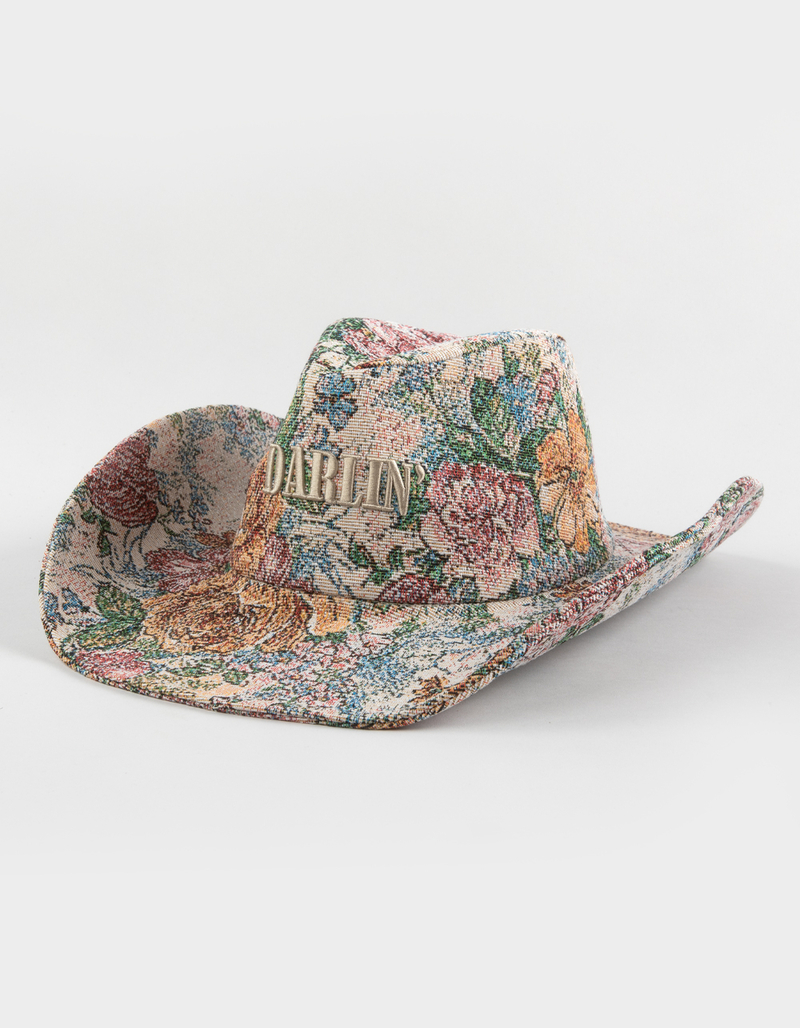 Darlin Tapestry Womens Cowboy Hat image number 0
