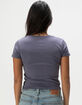 CONVERSE Cropped Womens Tee image number 4