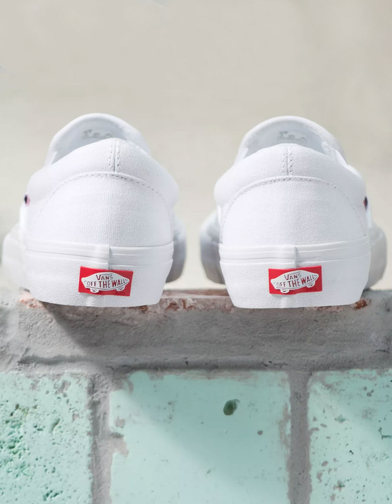 VANS Slip-On Pro White Shoes image number 2