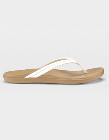 OLUKAI Ho&lsquo;ōpio Maluā Womens Flip Flops Primary Image