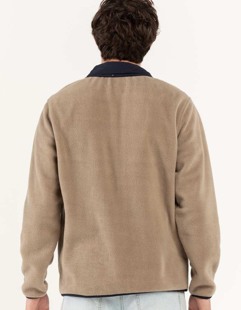 RSQ Mens Polar Fleece Zip-Up Jacket image number 2