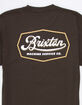 BRIXTON Machine Mens Tee image number 3