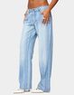 EDIKTED Tera Striped Low Rise Jeans image number 2