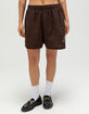 OBEY Slippers Womens Linen Shorts image number 3