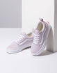 VANS Old Skool Elastic Lavender Fog & True White Girls Shoes image number 4