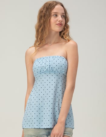 RSQ Womens Long Tube Babydoll Top Primary Image