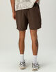 RSQ Mens 6" Nylon Shorts image number 5