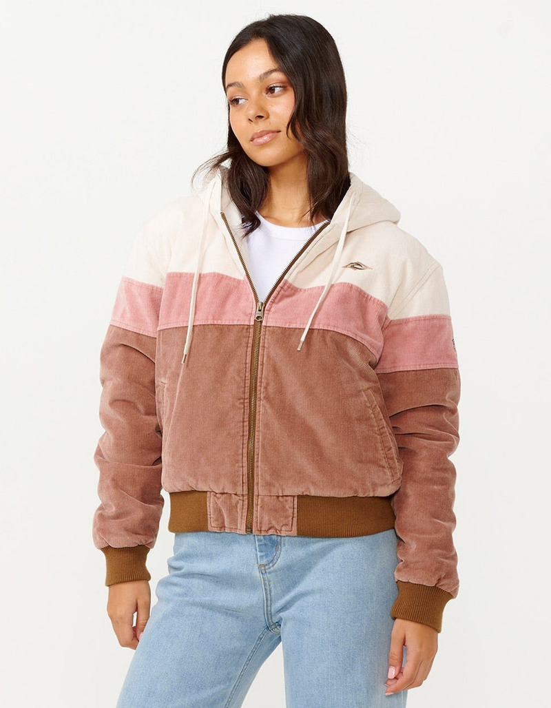 RIP CURL Hibiscus Heat Cord Womens Jacket image number 0