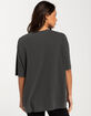 BILLABONG Left And Right Womens Oversized Tee image number 3