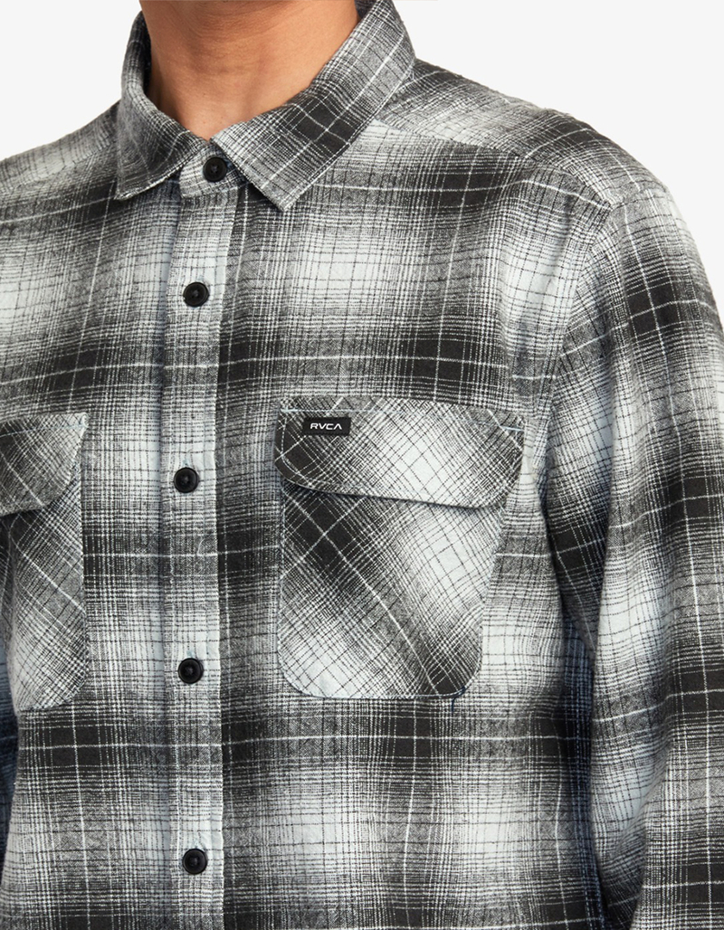 RVCA Vesuvio Mens Flannel Shirt image number 3