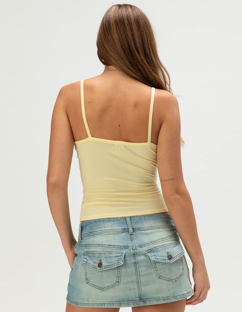 TILLYS Lace Trim Womens Cami image number 3
