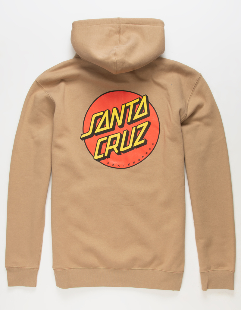 SANTA CRUZ Classic Dot Mens Zip-Up Hoodie image number 0