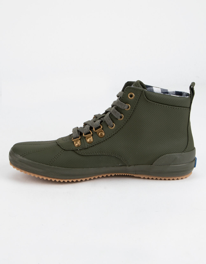 KEDS Scout Water-Resistant Olive Womens Boots image number 2