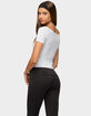EDIKTED Loly Scoop Neck Tee image number 3