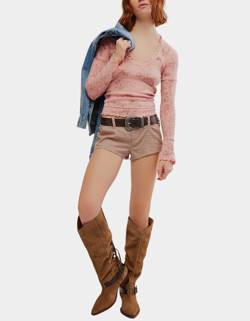 FREE PEOPLE Clover Printed Womens Thermal image number 4