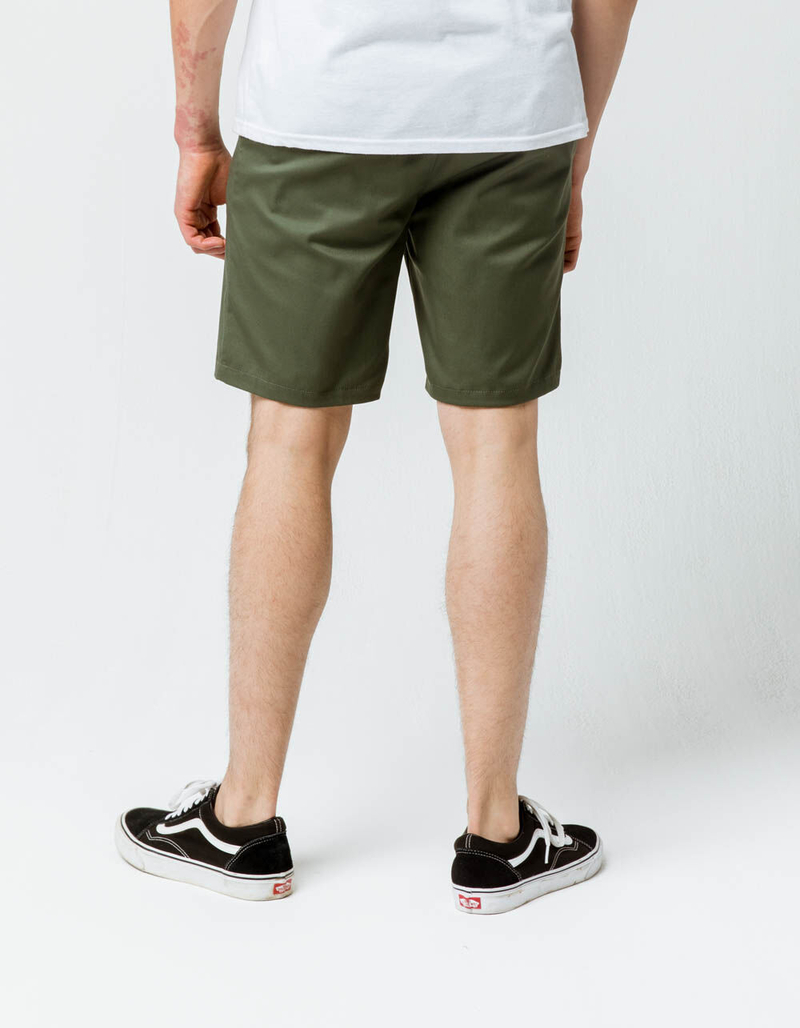 BLUE CROWN Slim Sage Mens Chino Shorts image number 4