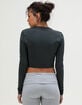 NIKE Sportswear Chill Knit Womens Long Sleeve Crop Tee image number 4