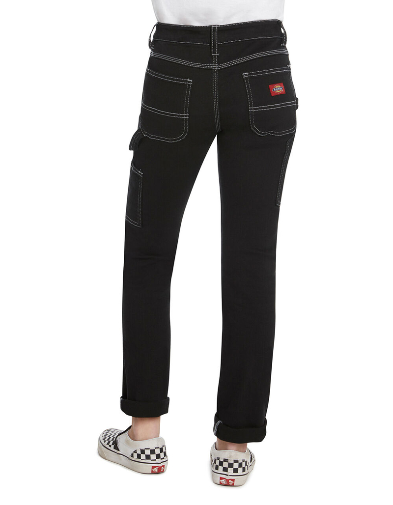 DICKIES Stretch Girls Carpenter Pants image number 5