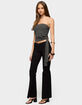EDIKTED Margotte Striped Strapless Top image number 4