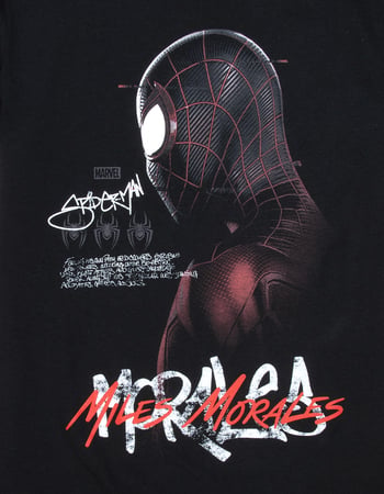 MARVEL Spider-Man Miles Changed Forever Boys Tee Alternative Image