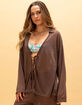 BILLABONG Sun Vacancy Womens Long Sleeve Cover-Up Top image number 1