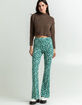 RSQ Womens Floral Flare Pants image number 1