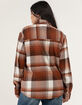 RSQ Womens Plaid Oversized Flannel image number 3