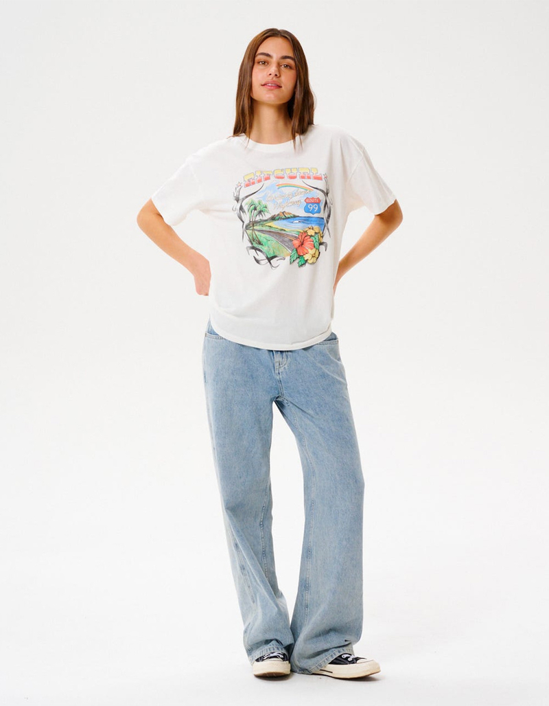 RIP CURL Pacific Rider Womens Relaxed Tee image number 3