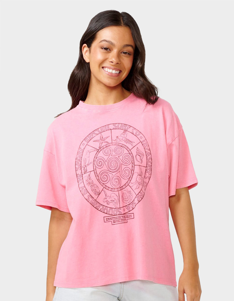 RIP CURL Souvenirs Heritage Womens Tee image number 0