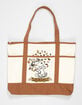 RSQ x Peanuts Fall Leaves Canvas Tote Bag image number 7