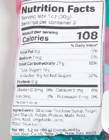 BUBS Goody Raspberry Blueberry Sour Candy Alternative Image