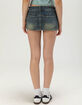 RSQ Womens Low Rise Denim Mini Skort image number 4