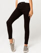RSQ High Rise Ankle Skinny Girls Black Jeans image number 2