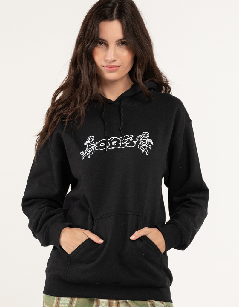 OBEY Bubble Cherub Womens Hoodie image number 0