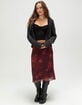 RSQ Womens Cable Knit Zip-Up Sweater image number 2